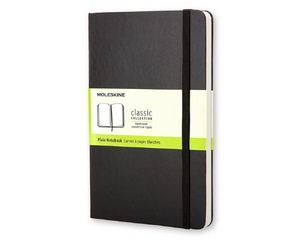 Блокнот Moleskine Classic Pocket A6 96 листов черный без линовки на сшивке (90x140 мм)